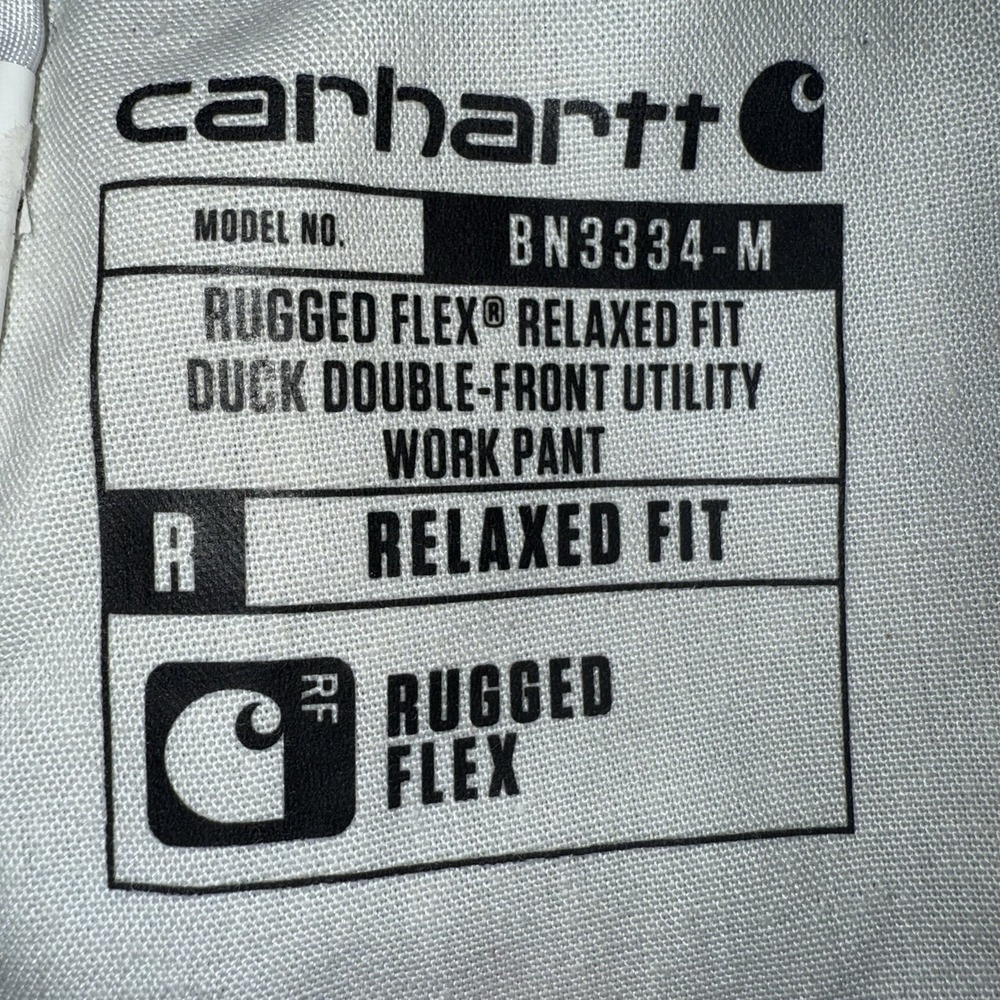 Carhartt‎ Rugged Flex Duck Double Knee Utility Work Pants Relaxed Fit Mens 46x32 - Picture 3 of 12